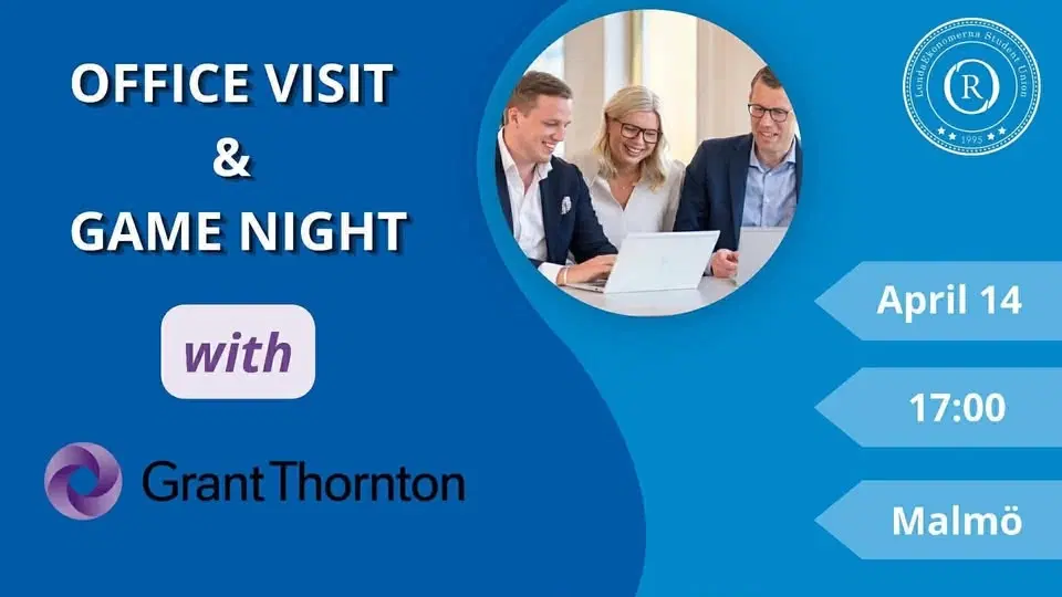 Office visit & game night with Grant Thornton