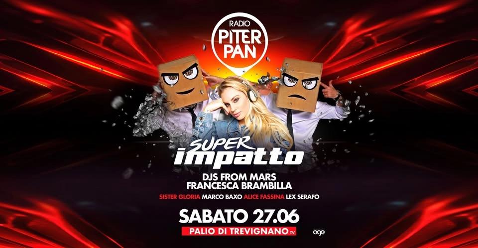 Piterpan Super Impatto @ Palio di Trevignano | Trevignano TV