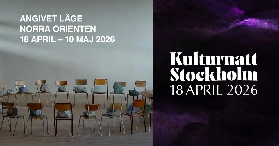 Kulturnatten på Slipvillan: Angivet läge – Norra Orienten