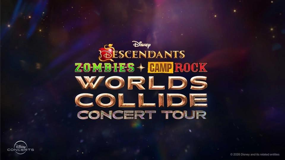 Disney Descendants, ZOMBIES & Camp Rock: Worlds Collide Concert Tour
