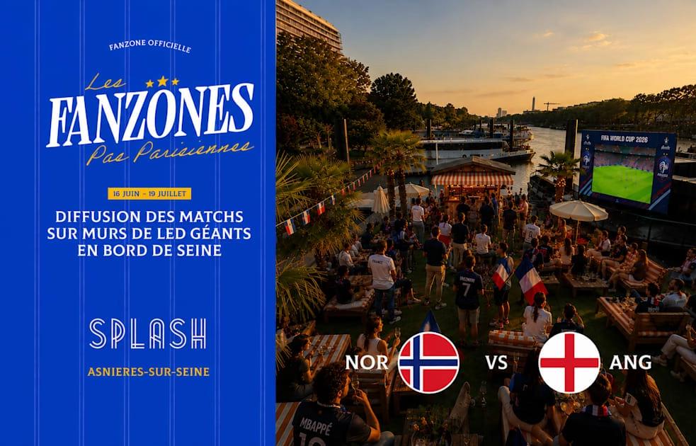 Quart De Finale ! | Fanzone @Splash Asnières
