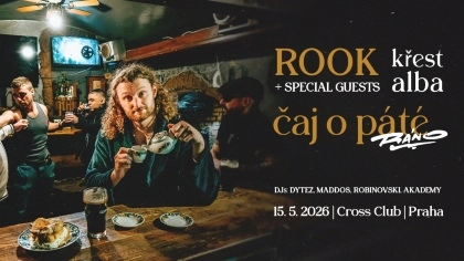 ROOK - KŘEST ALBA 'ČAJ O PÁTÉ RÁNO' & TECHNO LIVE & NEXT:GEN STAGE