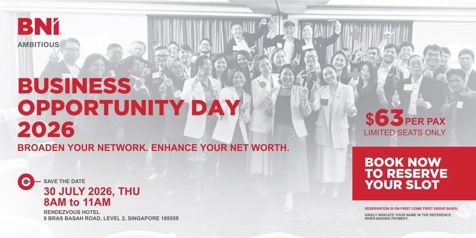 BNI Ambitious Business Opportunity Day 2026