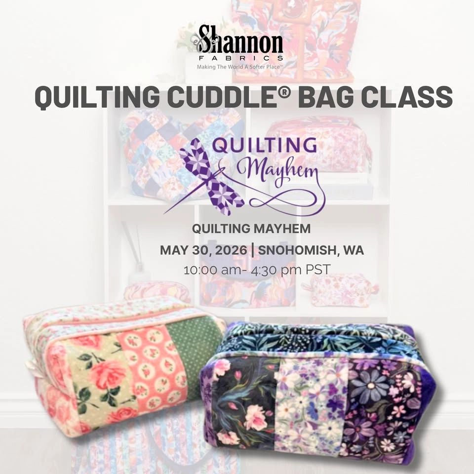 Quilting Cuddle® Bag Class