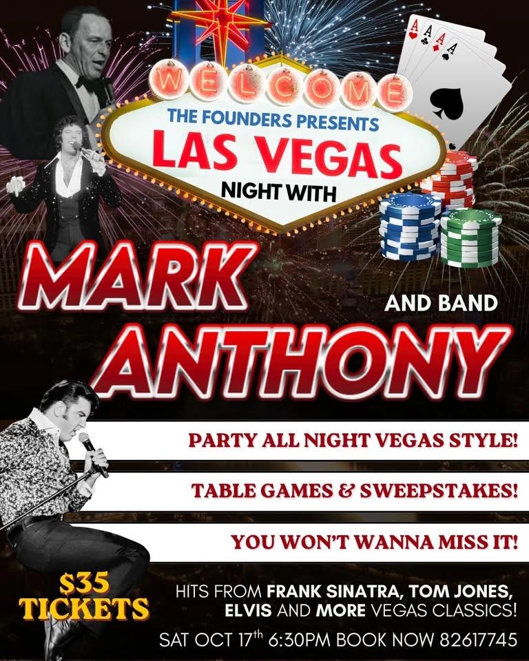 LAS VEGAS NIGHT with Mark Anthony & Band