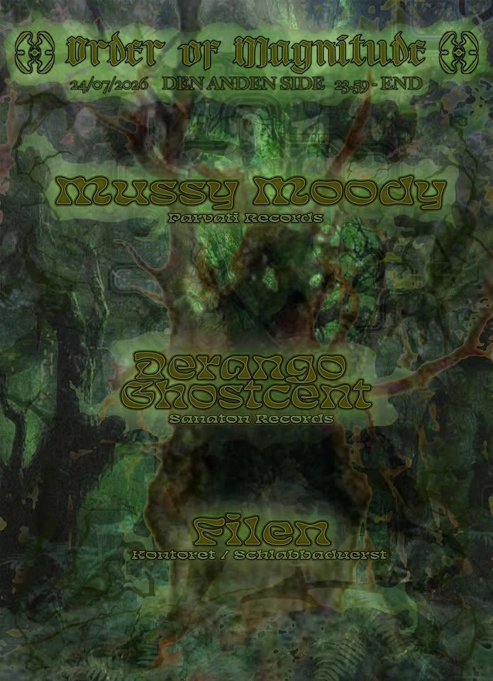 Order of Magnitude w/ Derango & Mussy Moody @ Den Anden Side