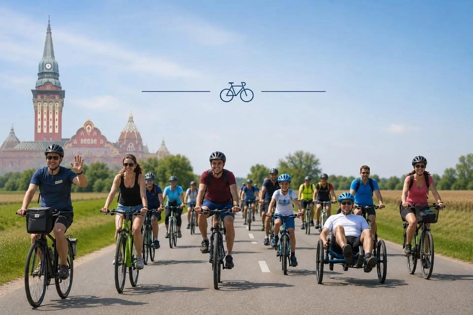 Subotica - Tompa biciklom/Szabadka - Tompa kerékpáron
