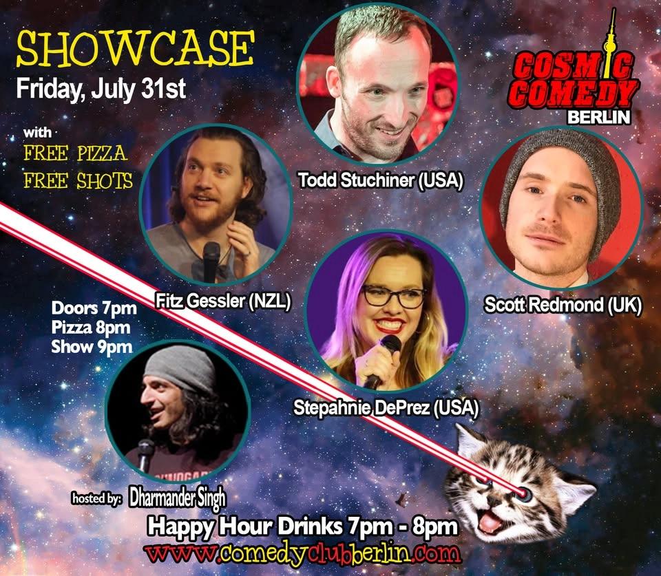 Cosmic Comedy Berlin SHOWCASE FRIDAY