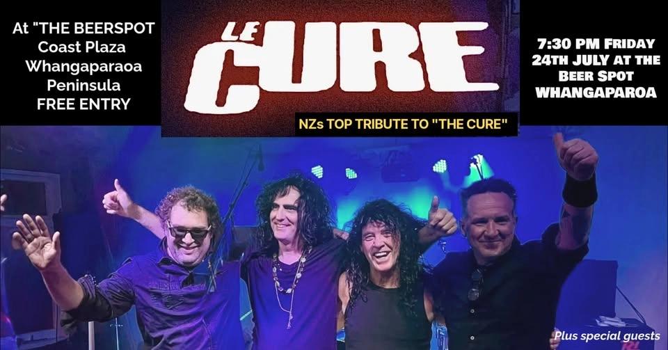 LeCure - NZ's "The Cure" Tribute band with Special Guest "Anarchy In Eden"