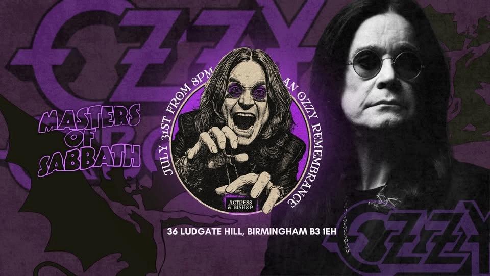 MASTERS OF SABBATH - REMEMBERING OZZY