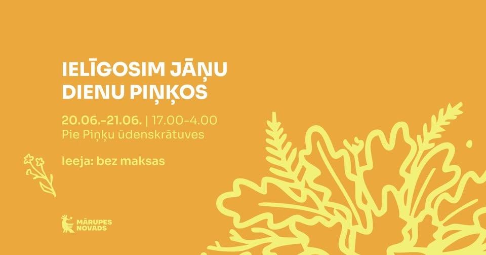 Ielīgosim Jāņu dienu Piņķos