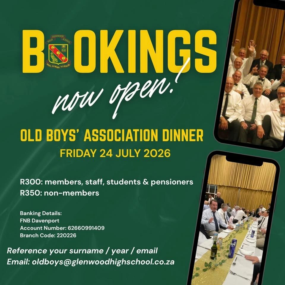 OLD BOYS' ASSOCIATION DINNER