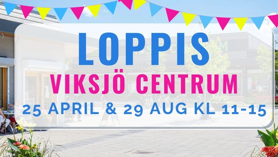 Loppis i Viksjö Centrum!
