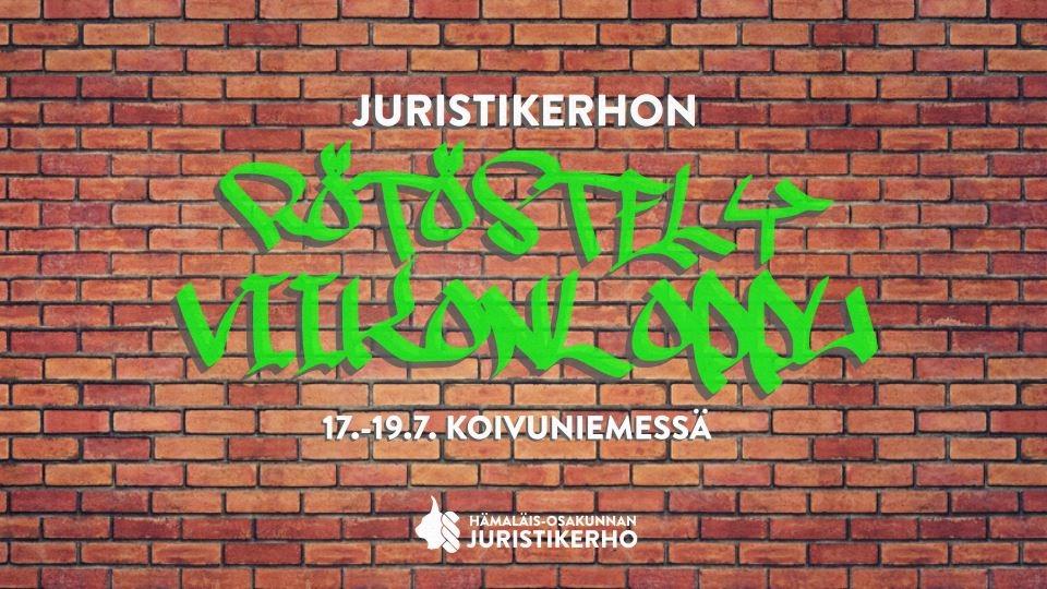 Juristikerhon rötöstelyviikonloppu