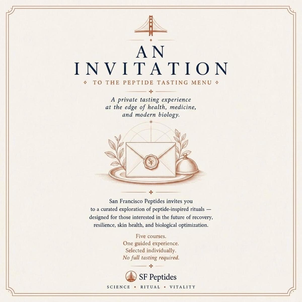 Peptide Tasting Party | Biopunk House Dinner
