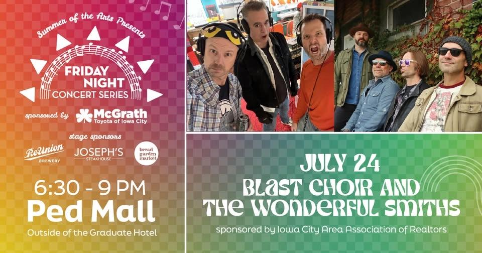 Friday Night Concert Series: Blast Choir AND The Wonderful Smiths