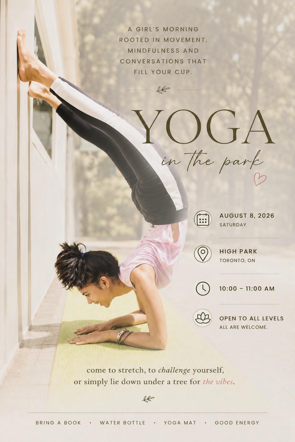 Summer Outdoor Yoga