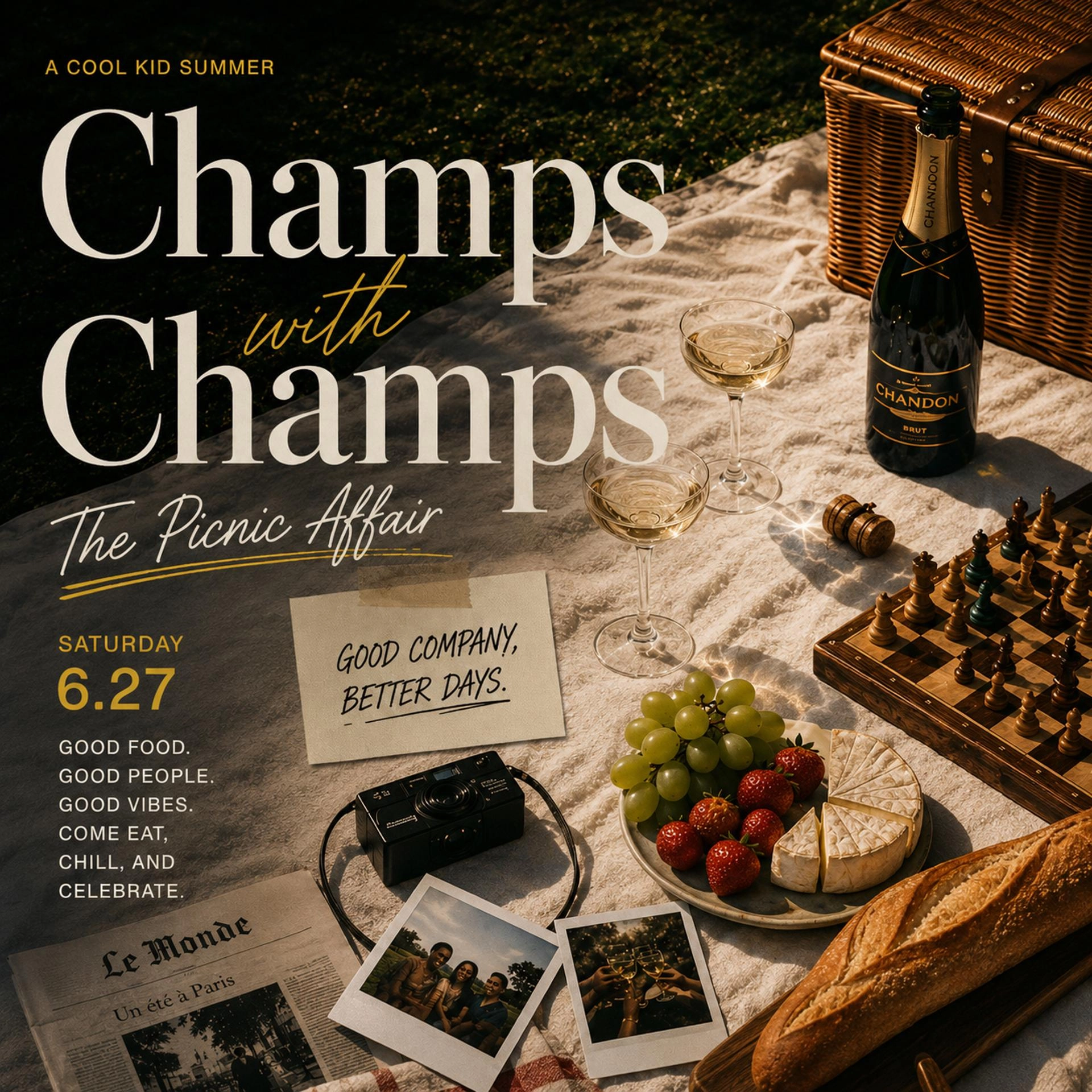 CHAMPS FOR CHAMPS