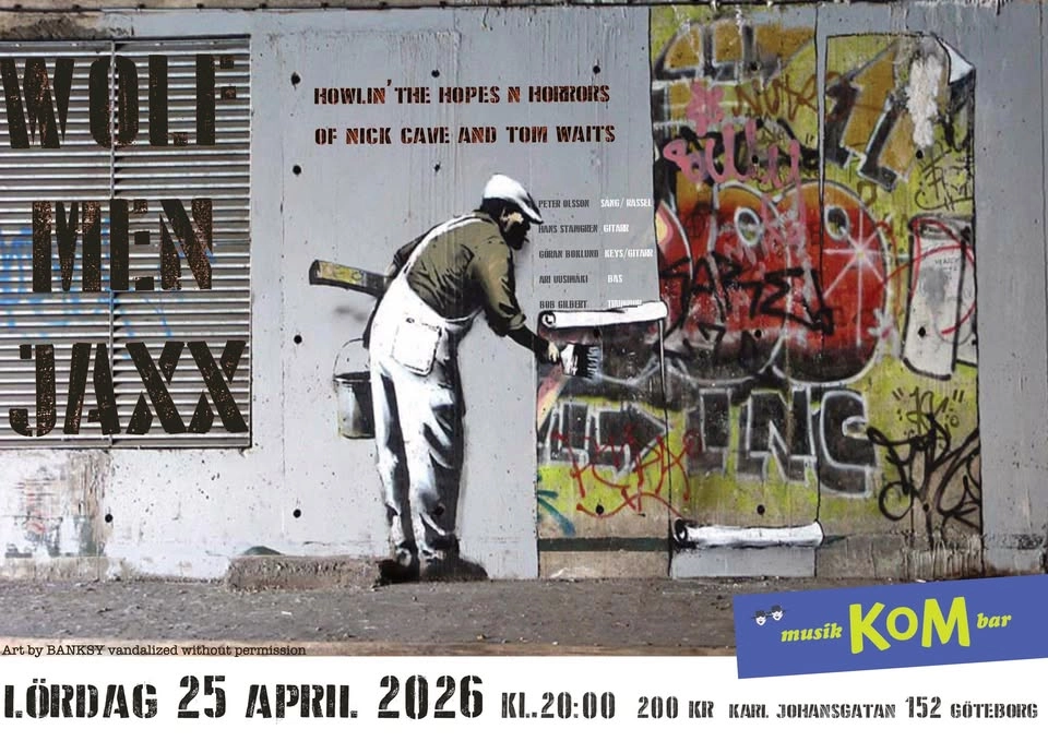 Wolf Men Jaxx på KoM! Det blir Waits & Cave med bultande hjärta och sotiga själar