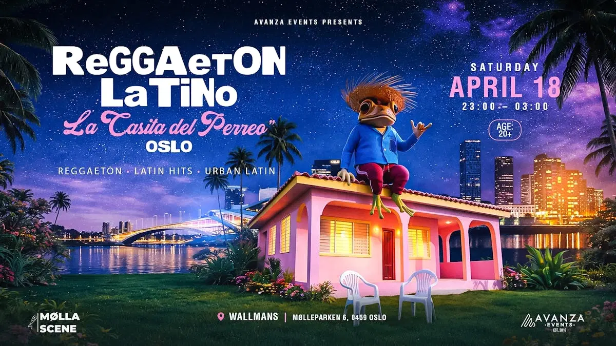 REGGAETON LATINO ✘ LA CASITA DEL PERREO – OSLO ✘