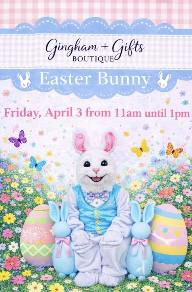 Easter Bunny at the Boutique