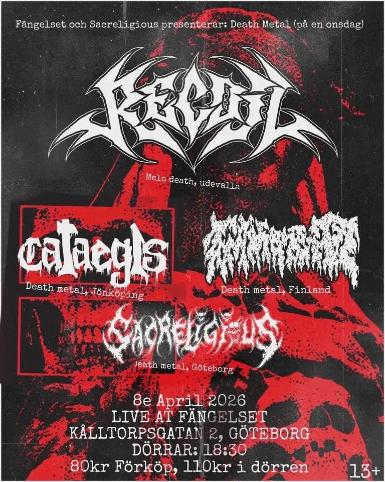 Death metal at Fängelset