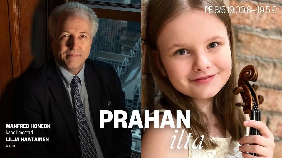 Prahan ilta: Manfred Honeck & Lilja Haatainen
