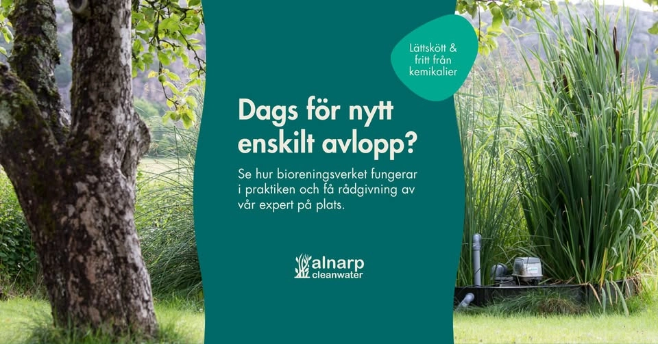 VISNING | ACT® bioreningsverk | Tyresö kommun