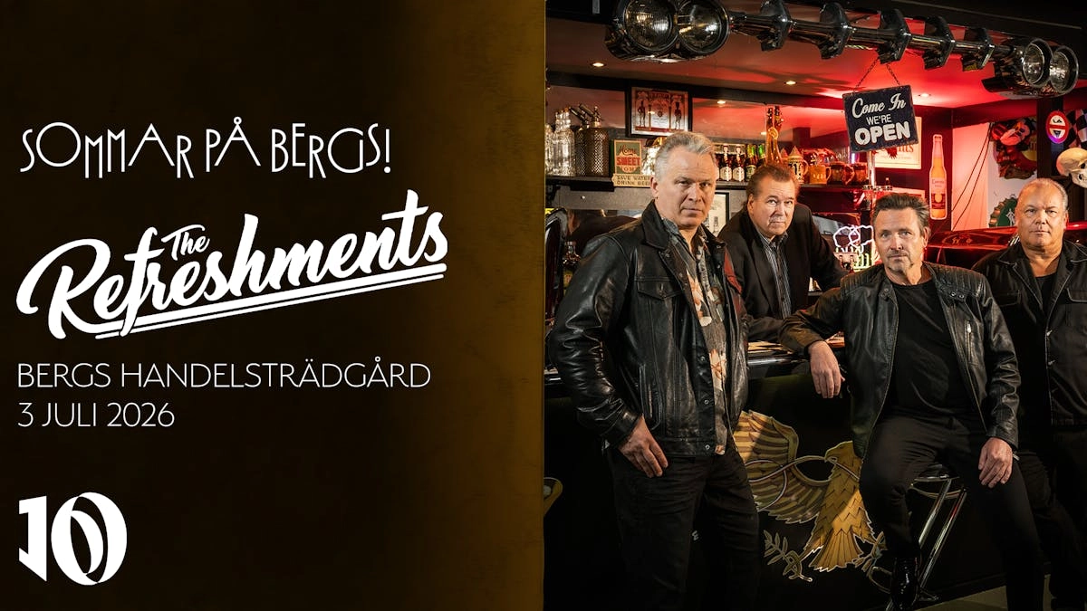 The Refreshments - Sommar på Bergs