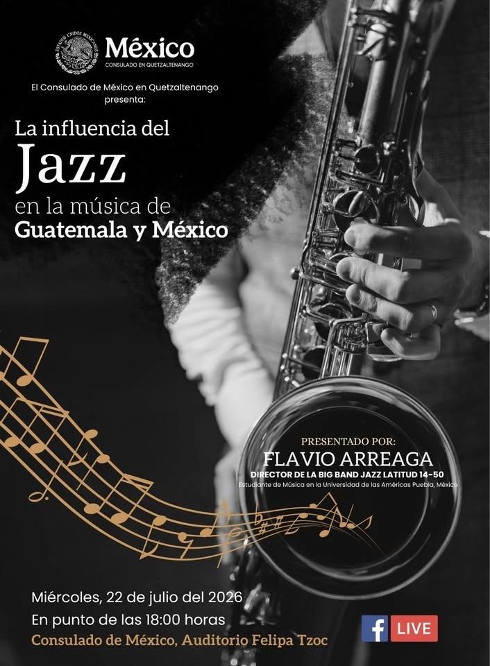 La influencia del jazz en la música de Guatemala y México