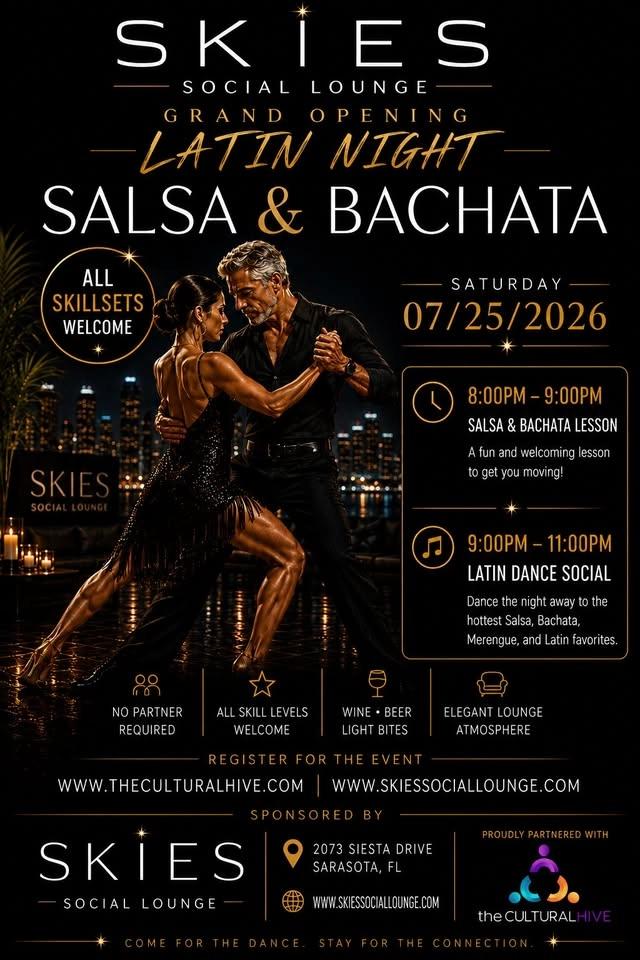 Grand Opening Latin Night - Salsa & Bachata