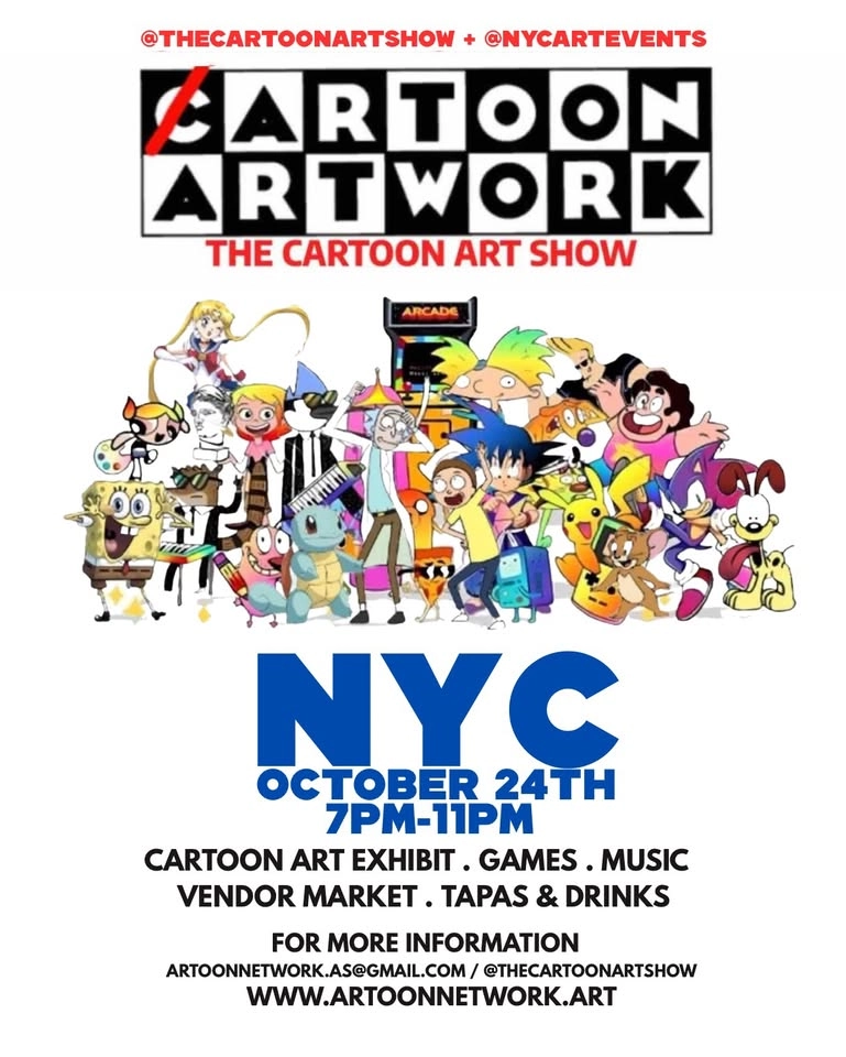 ARTOON NETWORK : The Cartoon Art Show : NYC