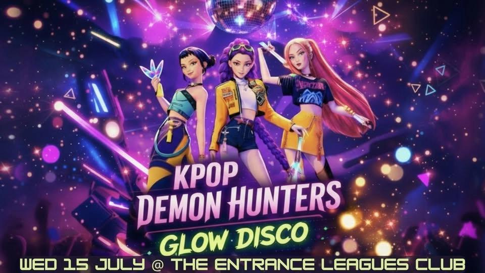 KPOP DEMON HUNTERS - GLOW DISCO at TELCLUB