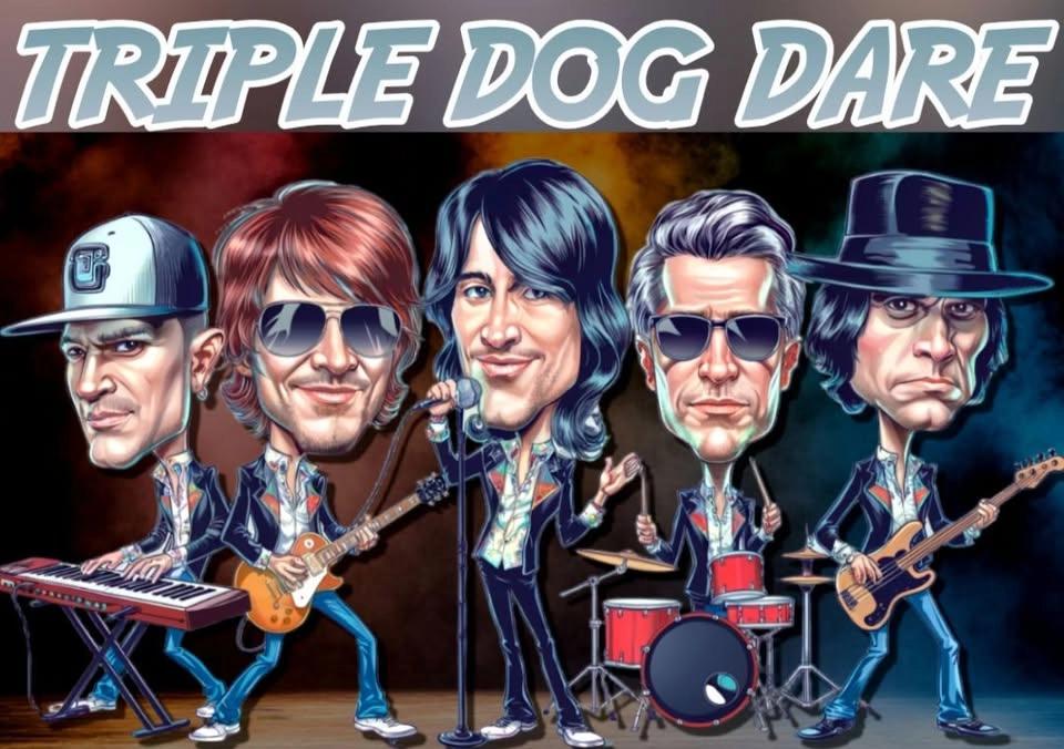 TRIPLE DOG DARE AT STEEL PUB MUSIKFEST FIREWORKS