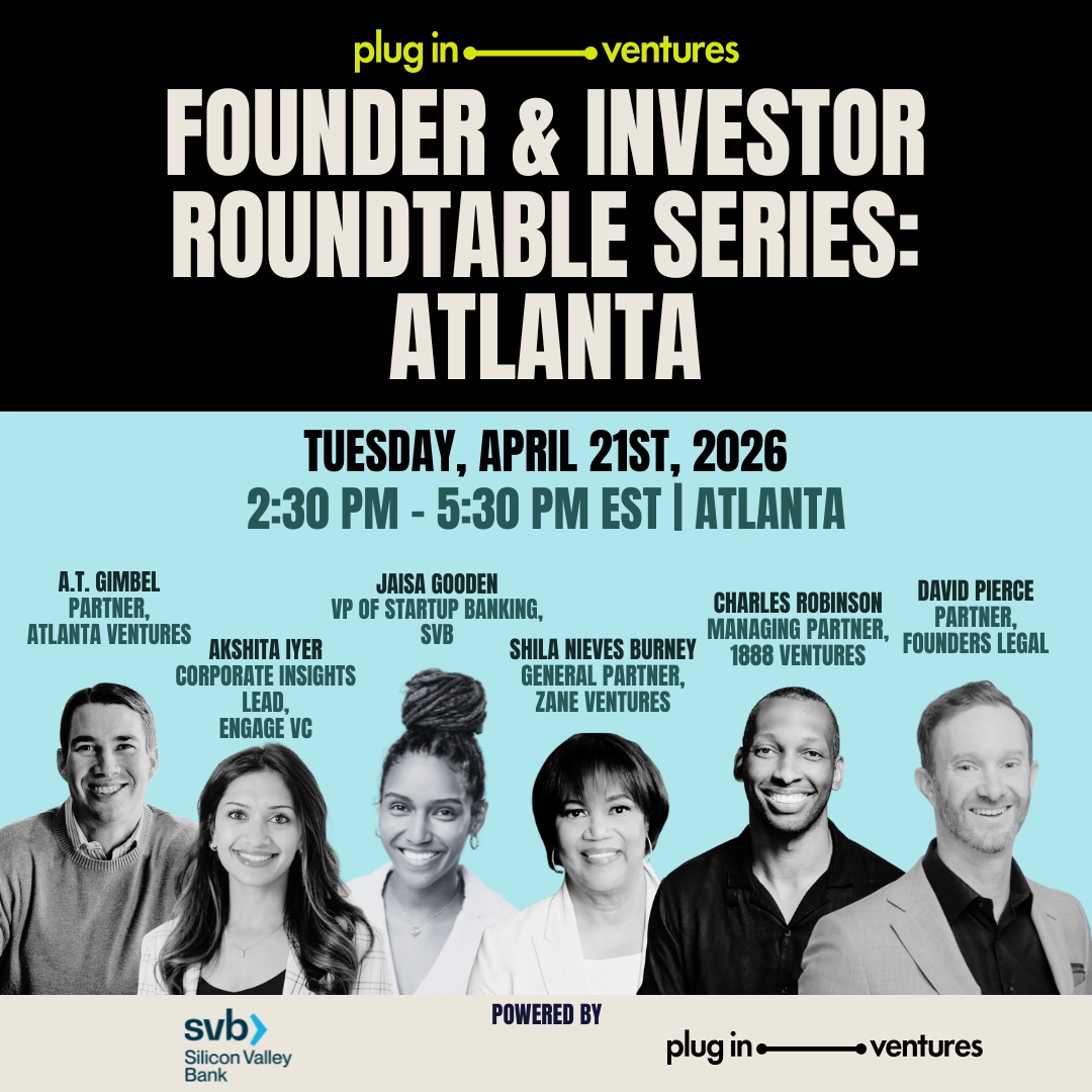 Founder and Investor Roundtable Series: Atlanta