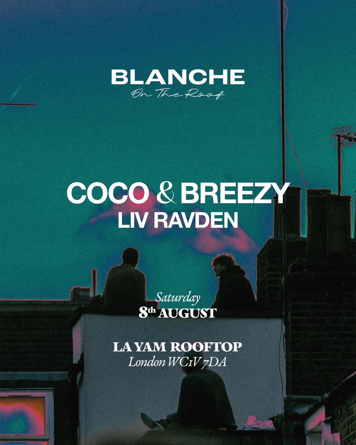 Blanche on the Roof with Coco & Breezy