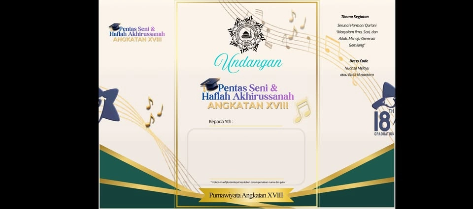 Pentas Seni & Haflah Akhirussanah