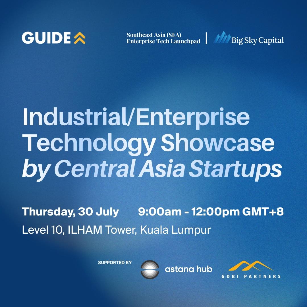 Industrial/Enterprise Technology Showcase by Central Asia Startups