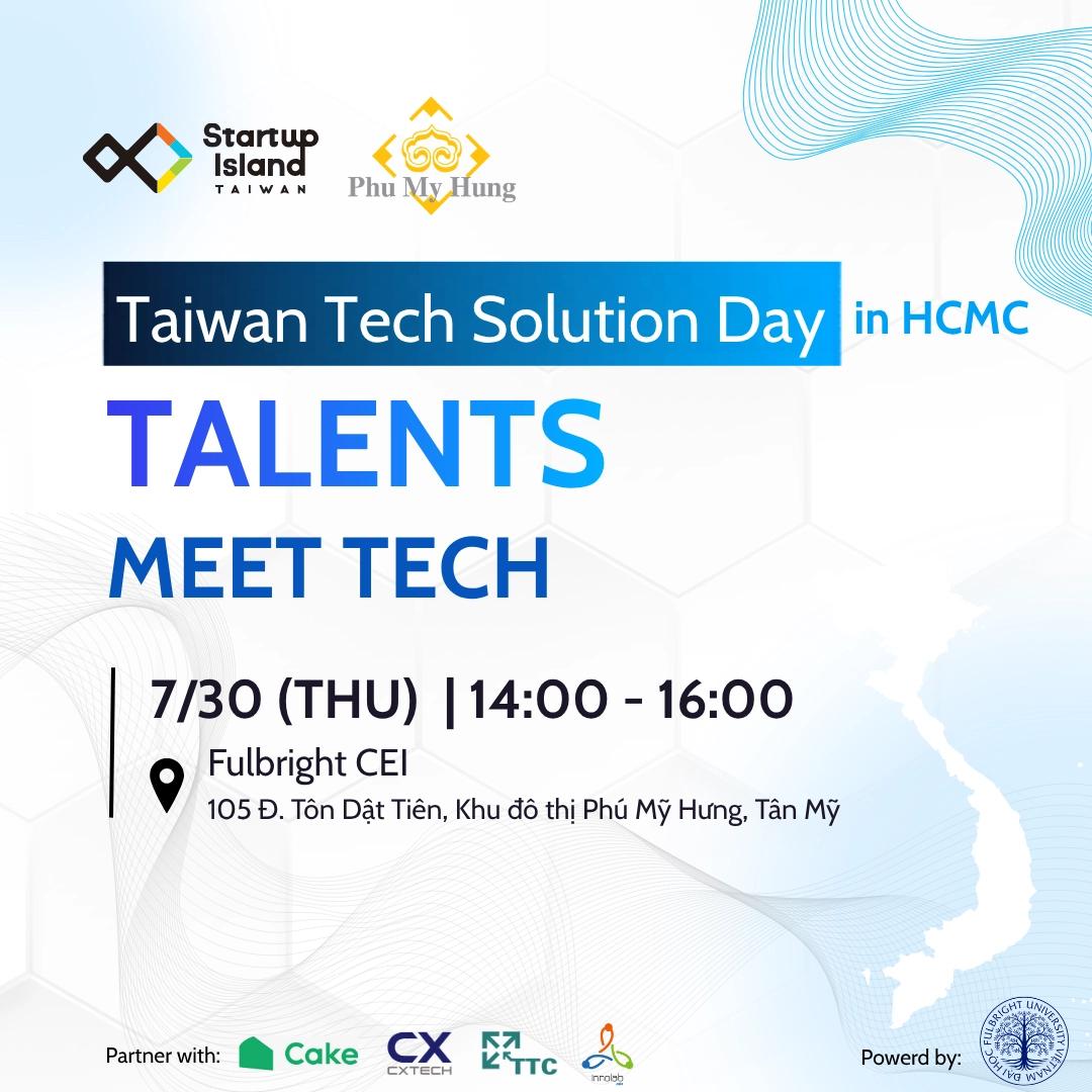TAIWAN Tech Solution Day: Talents Meet Tech