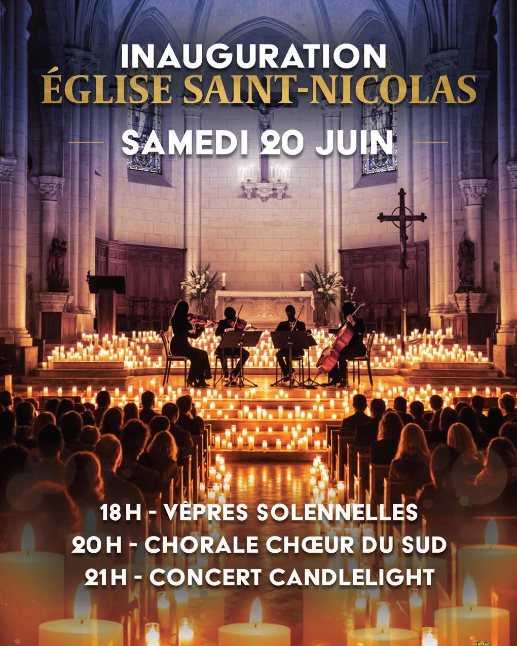 Inauguration de l’église Saint-Nicolas