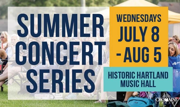 Cromaine Library Summer Concert Series: Motown Eagles