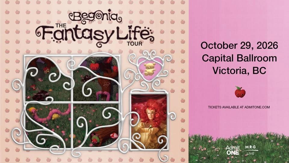 Begonia - The Fantasy Life Tour (Victoria)