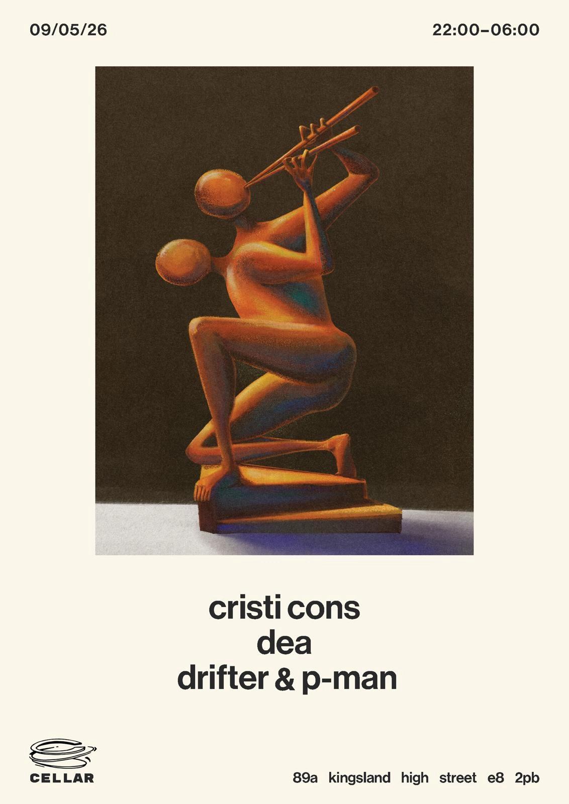 Cellar *launch party with Cristi Cons & Dea