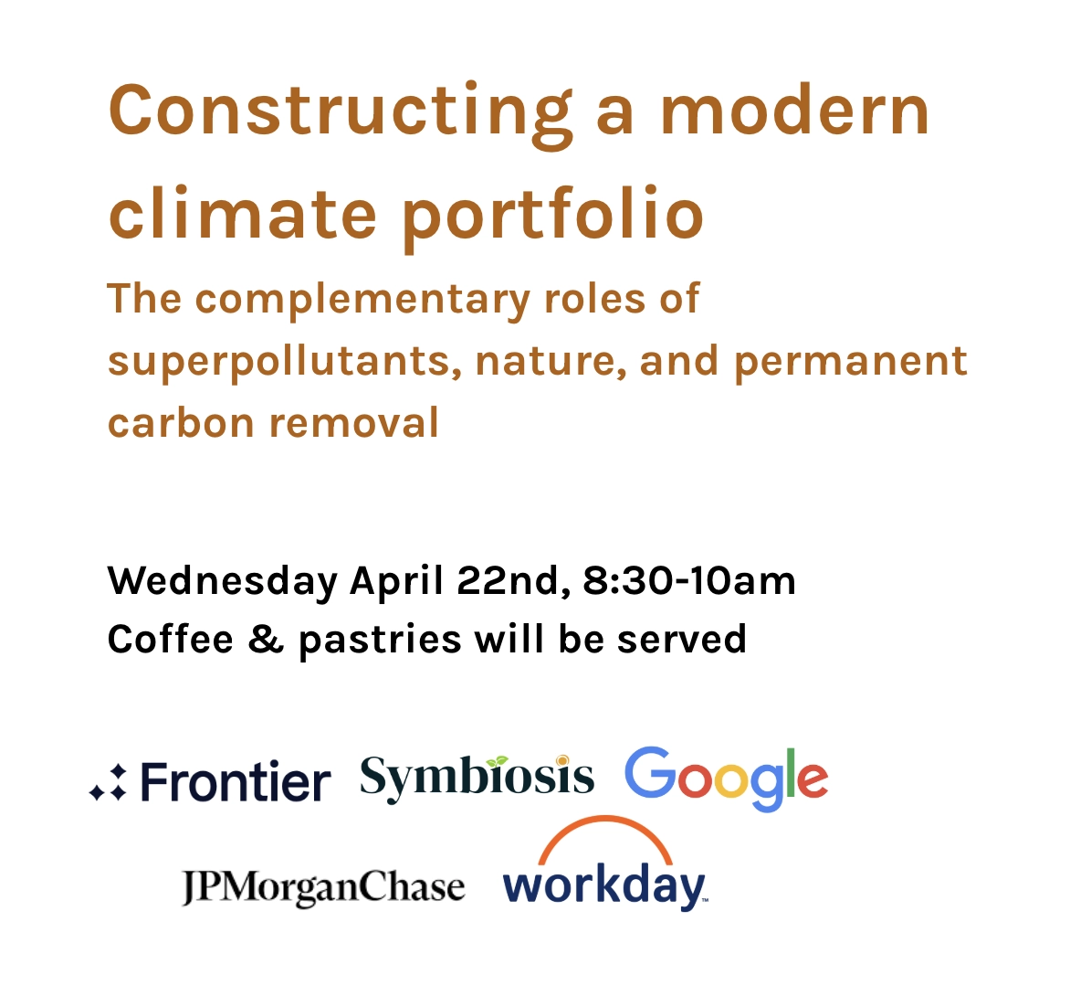 Constructing a modern climate portfolio: The complementary roles of superpollutants, nature, and permanent carbon removal