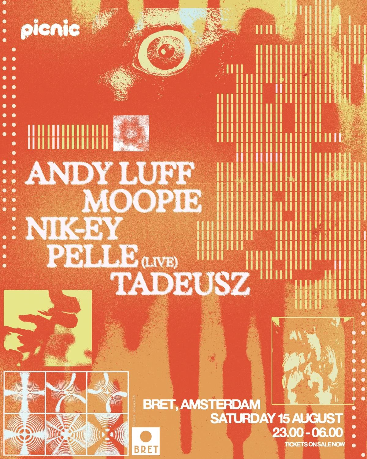 Picnic with Andy Luff, Moopie, nik-ey, Pelle (live) & Tadeusz