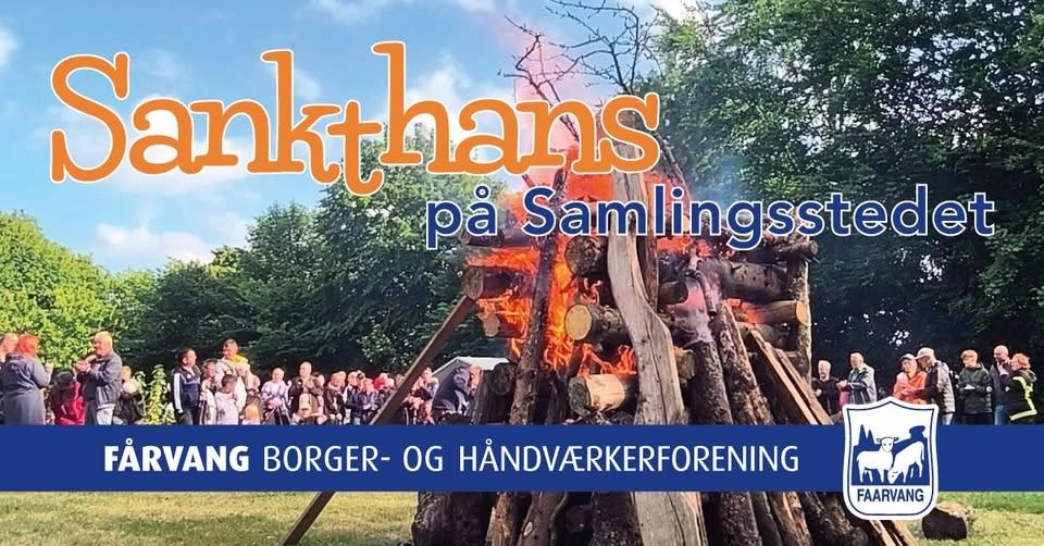 Sankt Hans aften på Samlingsstedet i Fårvang