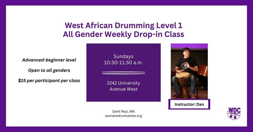 West African Level 1 (drop-in class)