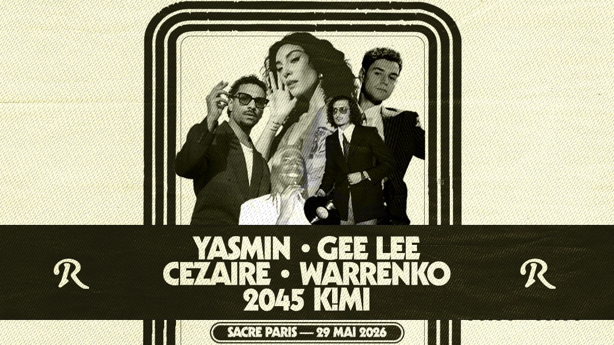 Sacré & Roche Musique presents : Yasmin, GEE LEE, Cezaire