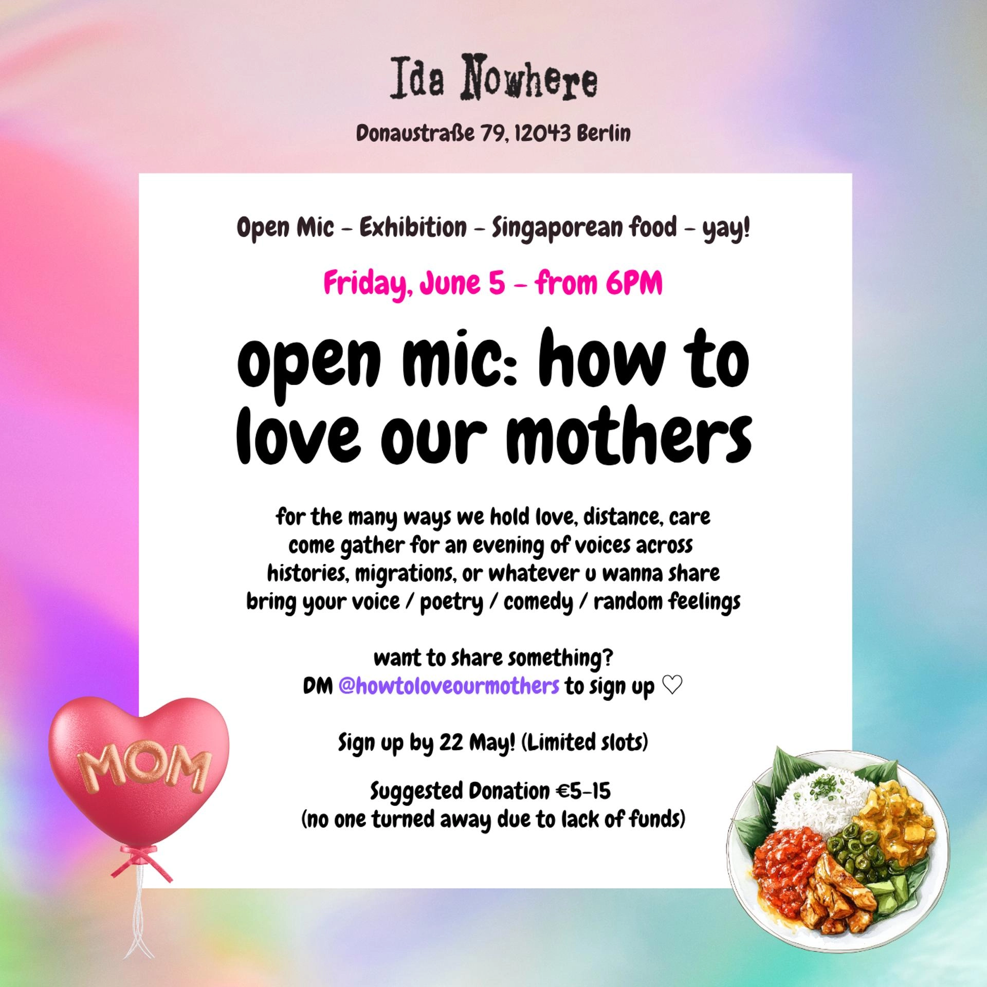 Open Mic: How To Love Our Mothers