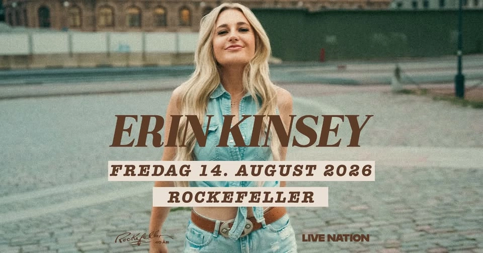 Erin Kinsey / Rockefeller / Pres. av Live Nation